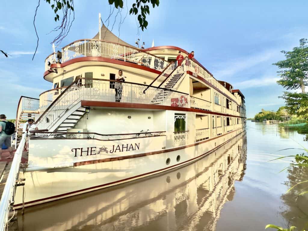 The Heritage Line Jahan, on the Mekong River