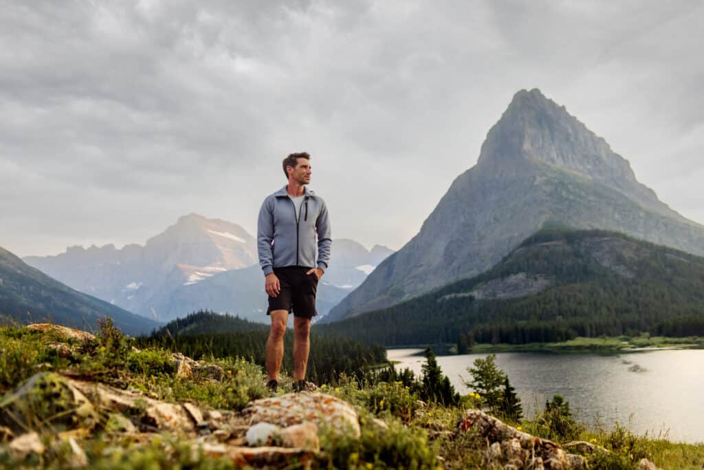 Jared Dillingham at Many Glacier in Montana