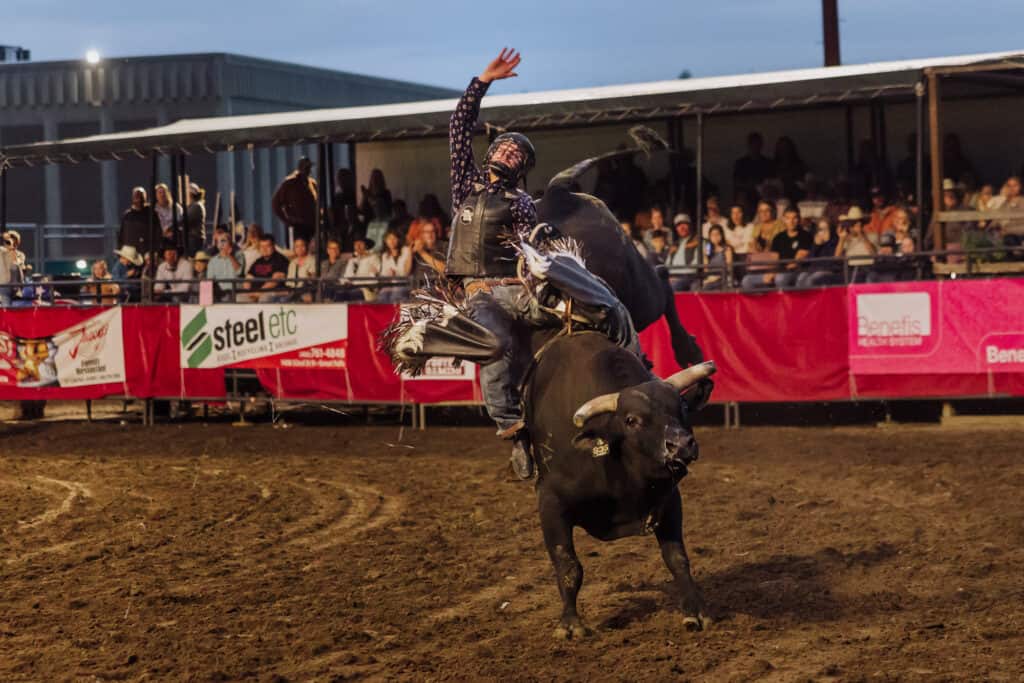 Montana State Fair rodeo in Great Falls Montana