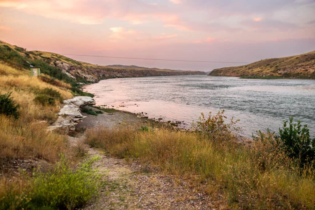 Morony Dam, near Great Falls, MT