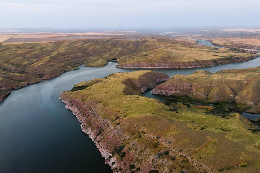 The Rivers Edge Trail, a well-known hike near Great Falls, MT