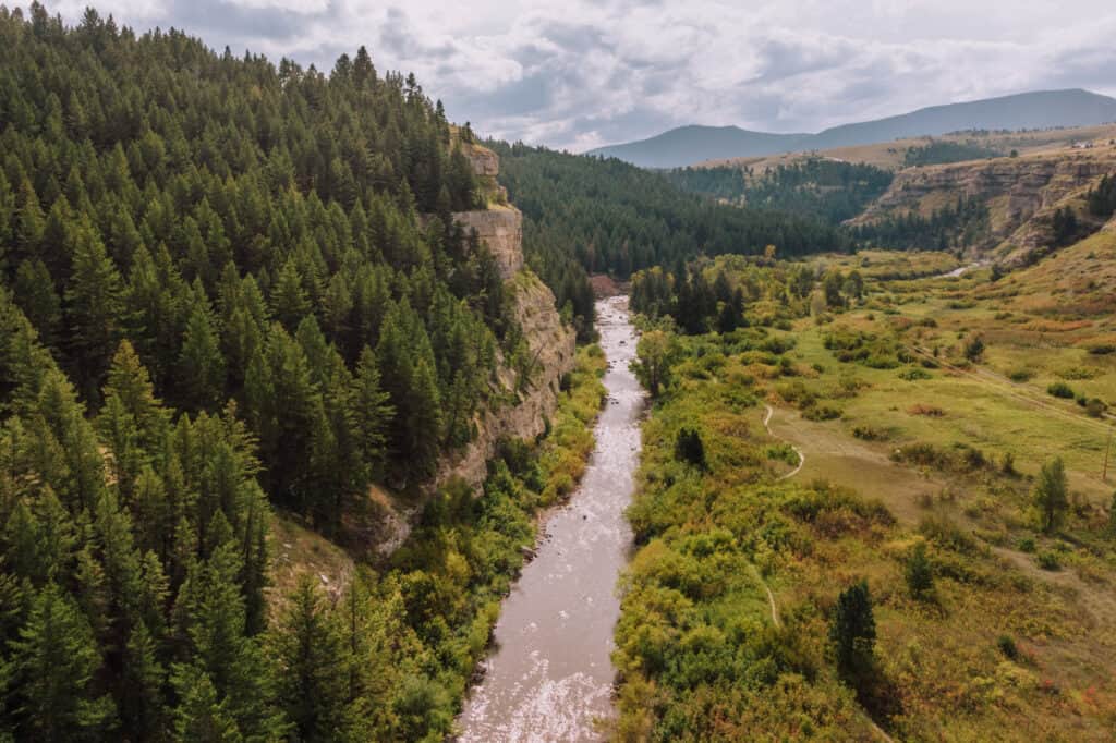 Sluice Boxes State Park, a great hike near Great Falls, MT