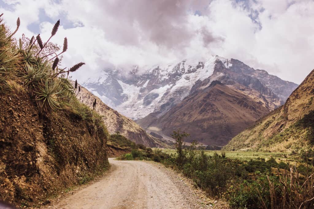 Andes Mountains in Peru