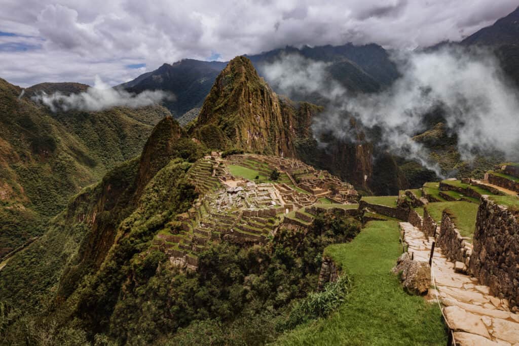 Machu Picchu in October November