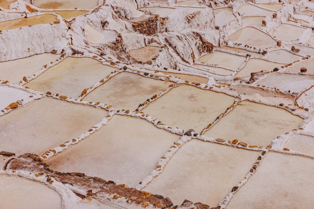 Different kinds of Maras salt