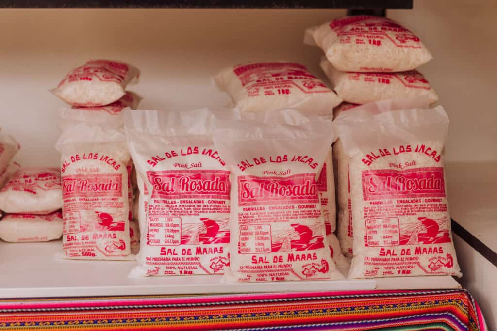 Peruvian pink salt