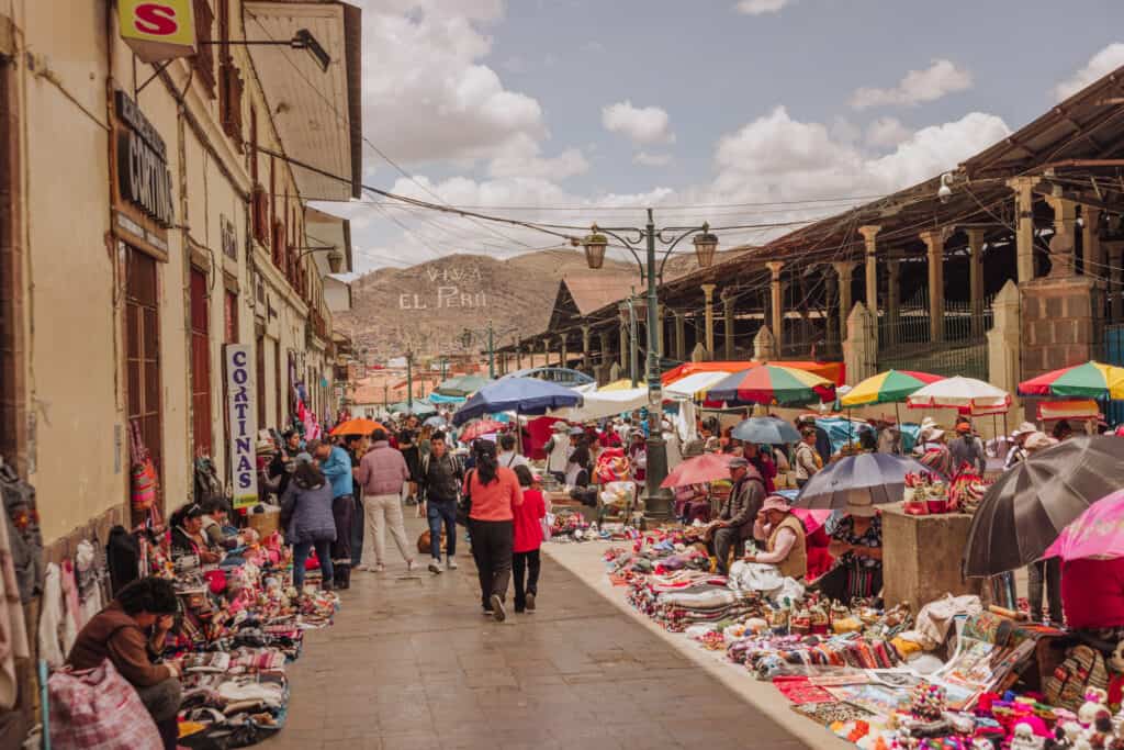 San Pedro Mercado Cusco
