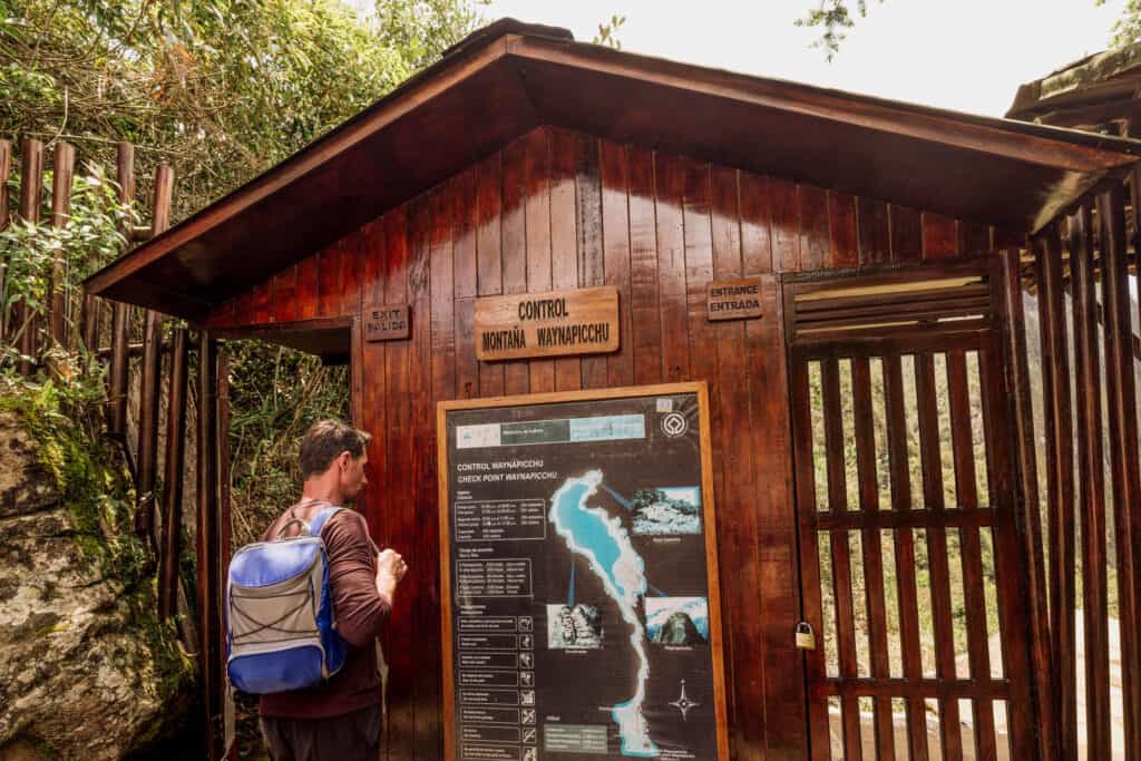 Jared Dillingham at WaynaPicchu or Huayna Picchu