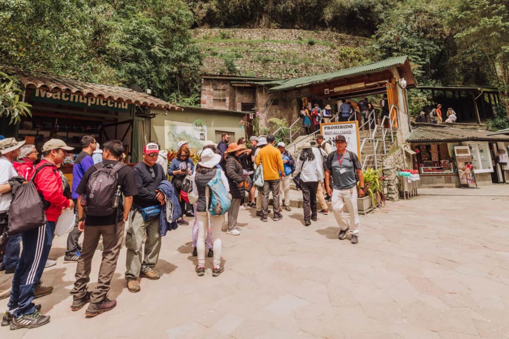Entrance of Machu Picchu