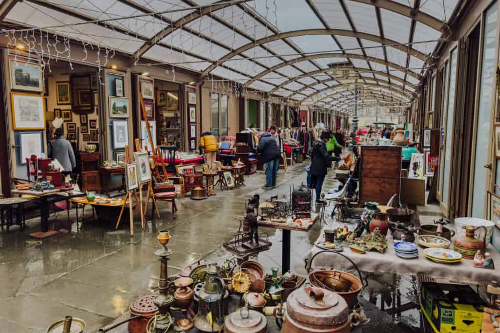 Market in Florence Italy