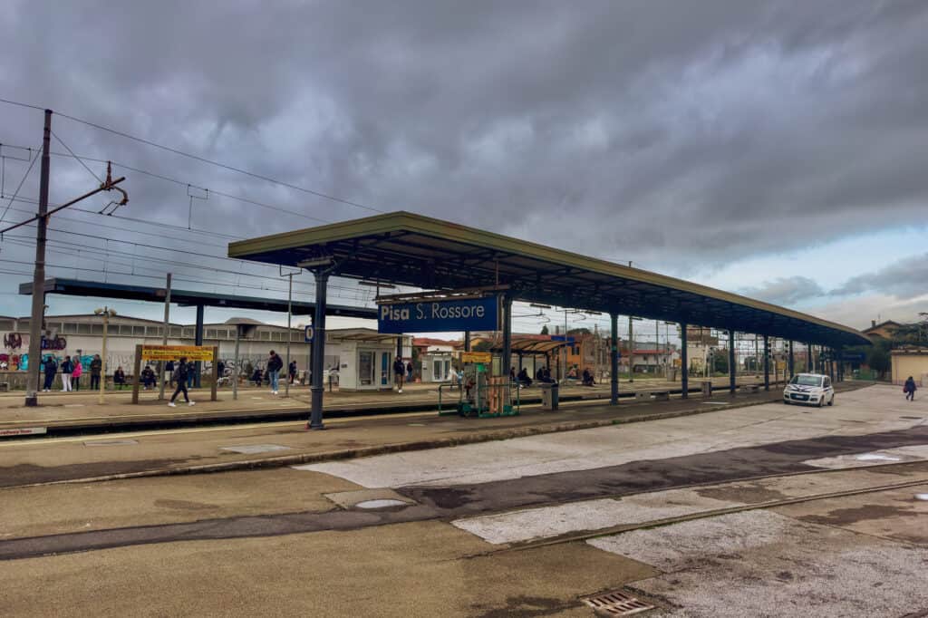 Pisa Rossore train station
