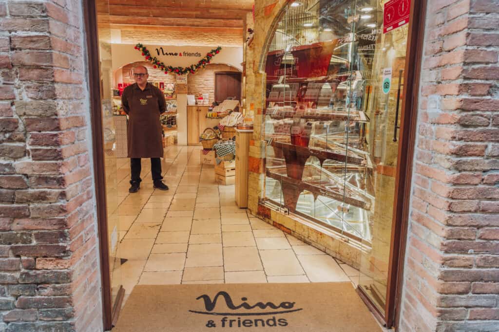 Nino's Chocolate in San Gimignano Italy