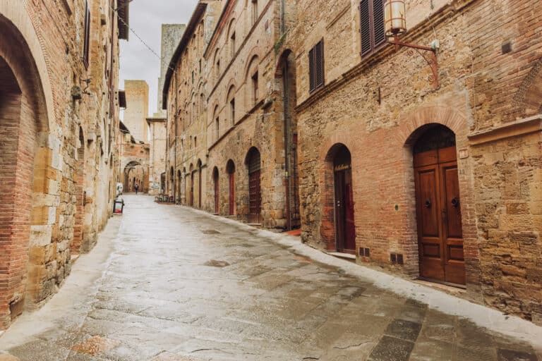 Florence to San Gimignano Italy