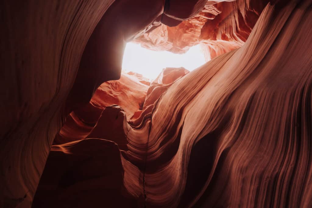 Antelope Canyon X in winter