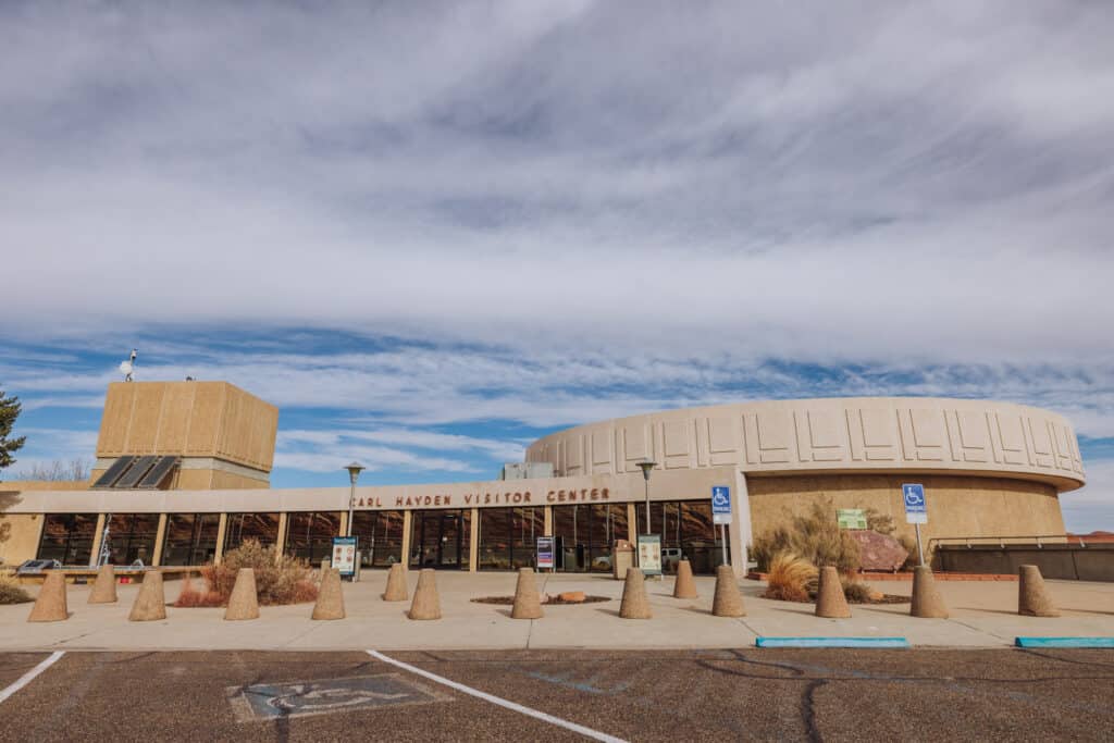 Carl Hayden Visitor Center in Page, Arizona