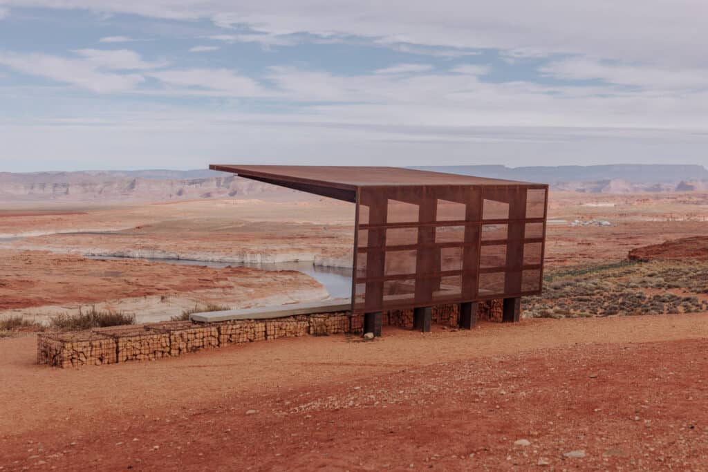 The Grandview Overlook in Page, Arizona