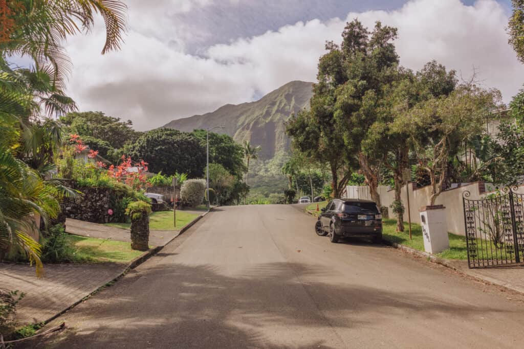 Neighborhood near Maunawili Falls