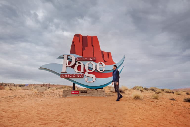 Jared Dillingham in Page, Arizona