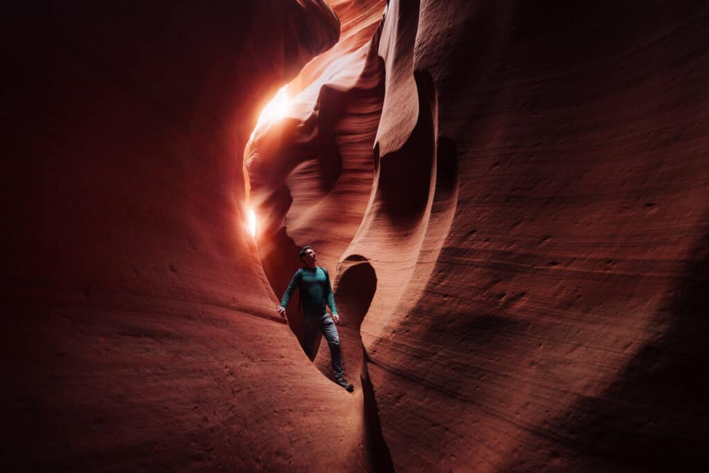 Jared Dillingham on a Cardiac Canyon tour