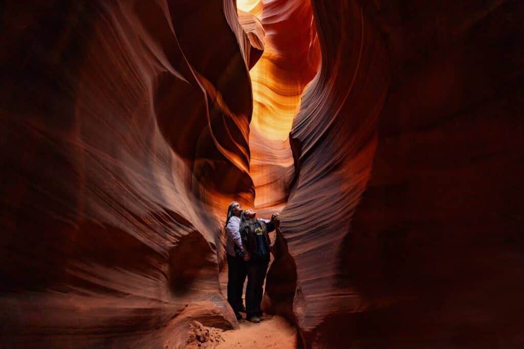 Rita Tadytin-Tsinigine at Cardiac Canyon