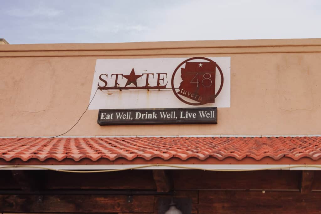 State 48 bar in Page AZ