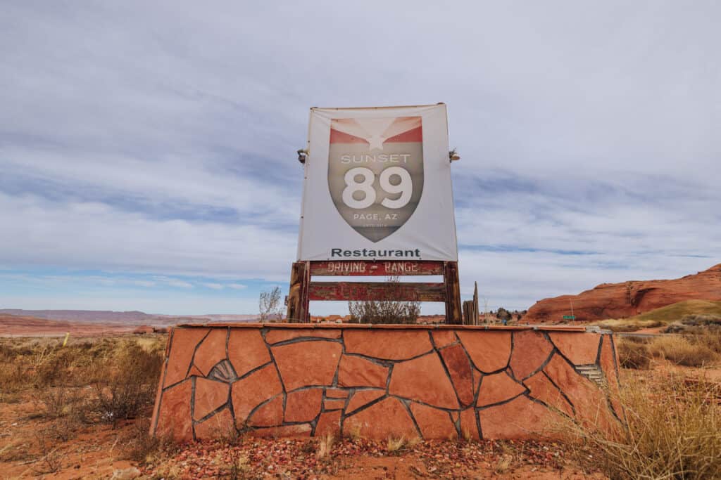 Highway 89 Restaurant in Page AZ