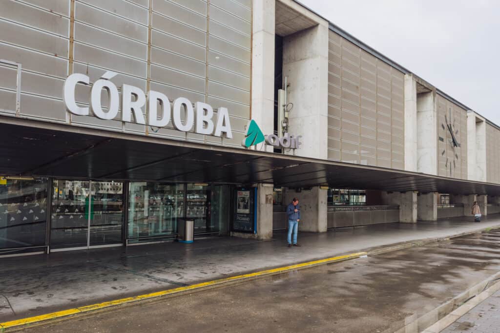 Train to Cordoba Spain