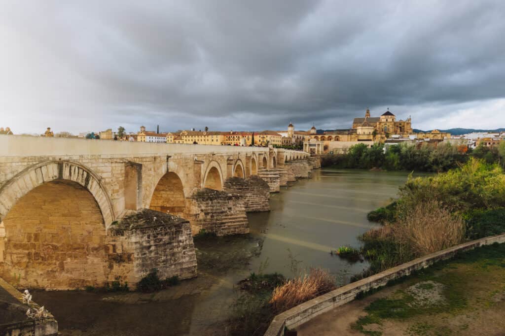 Roman Bridge in Cordoba, Spain
