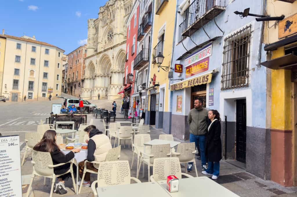 Plaza Mayor in Cuenca, Spain