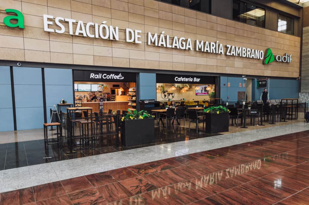 Malaga Maria Zambrano Train Station