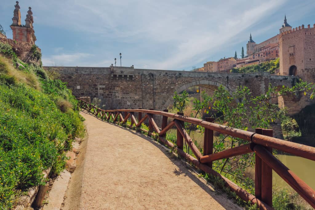 Toledo from Madrid Spain