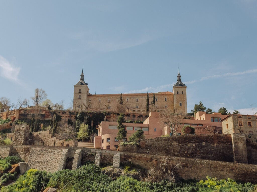 View of Toledo Spain and the Alcazar