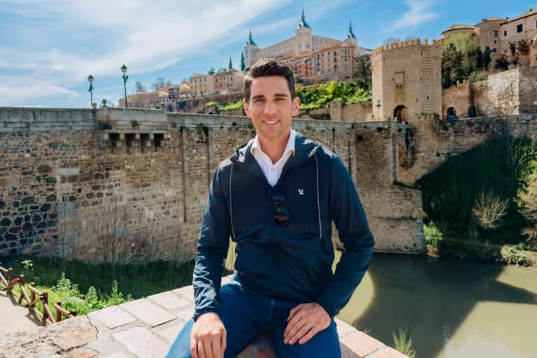 Jared Dillingham in Toledo, Spain
