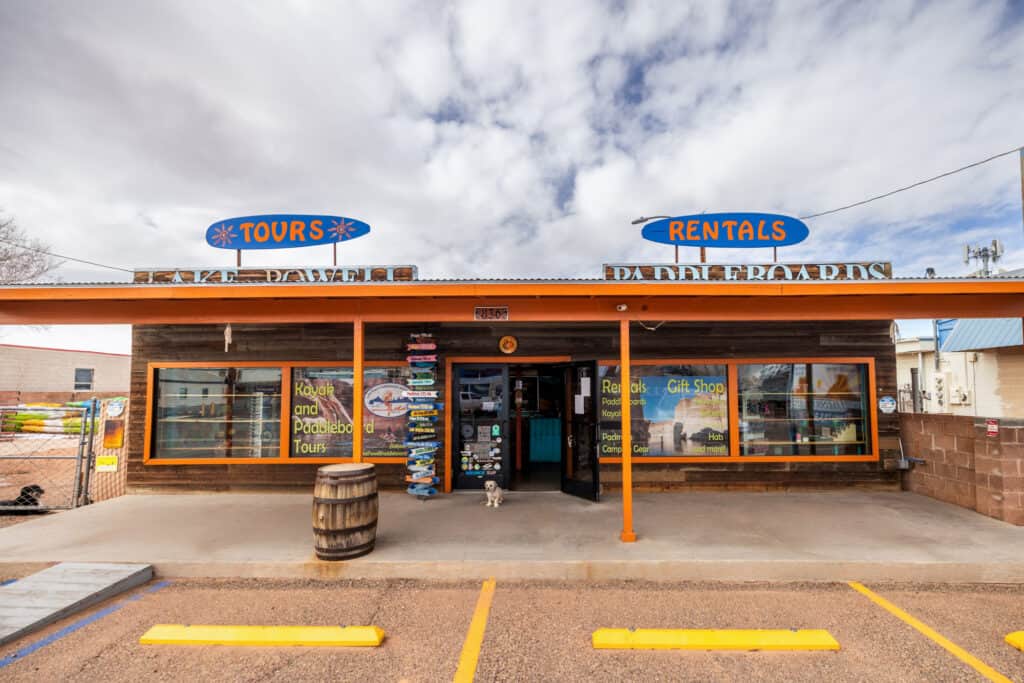 Lake Powell Paddlboards and Kayaks store in Page, AZ