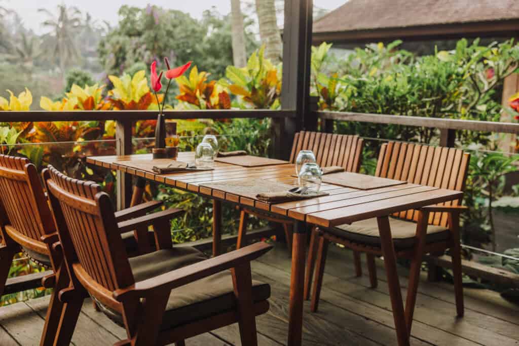 Chapung Sebali restaurant on Bali