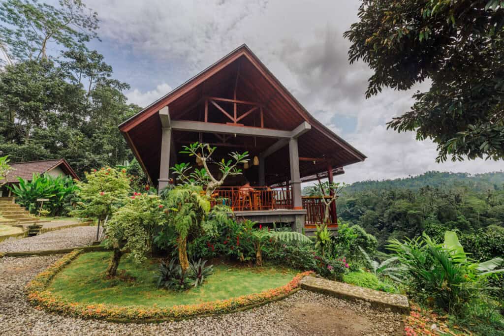 Restaurant at Leke Leke Waterfall
