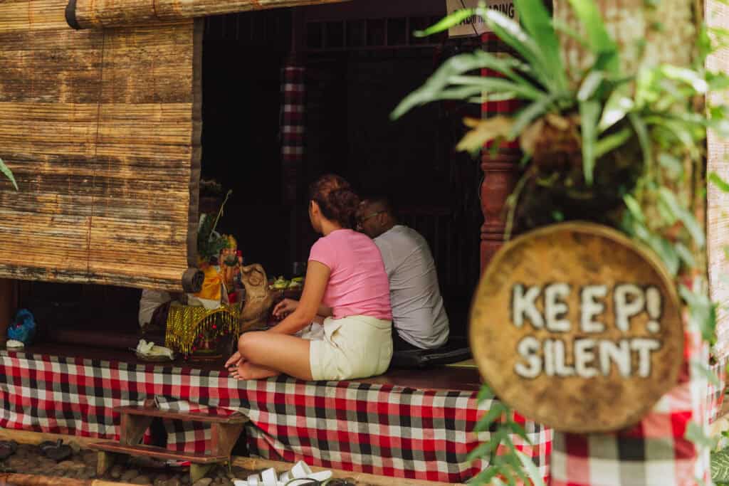 Healing therapies at Taman Beji Griya