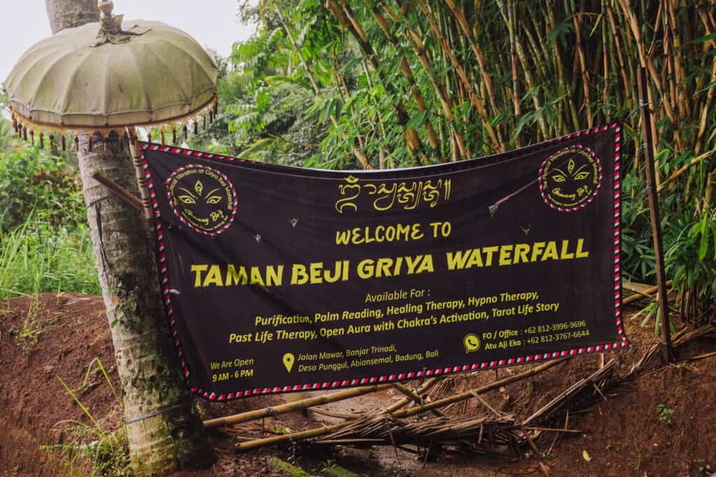 Entrance to Taman Beji Griya