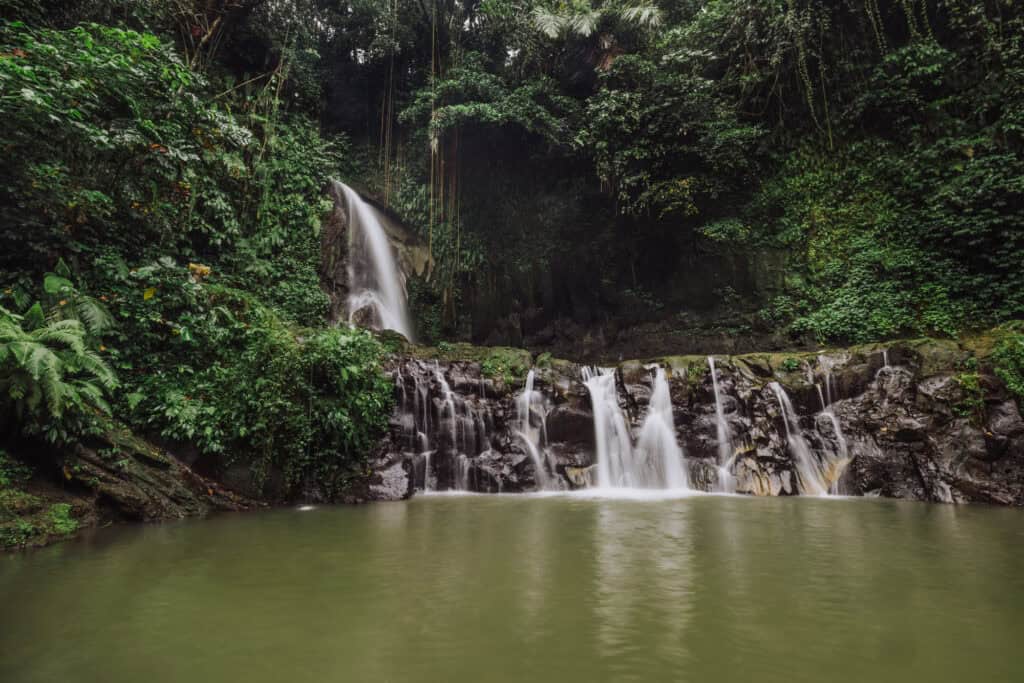 Taman Sari Waterfall and natural pool