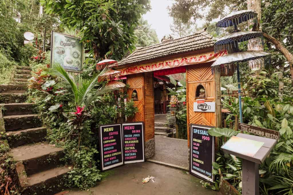 Restaurant at Tukad Cepung
