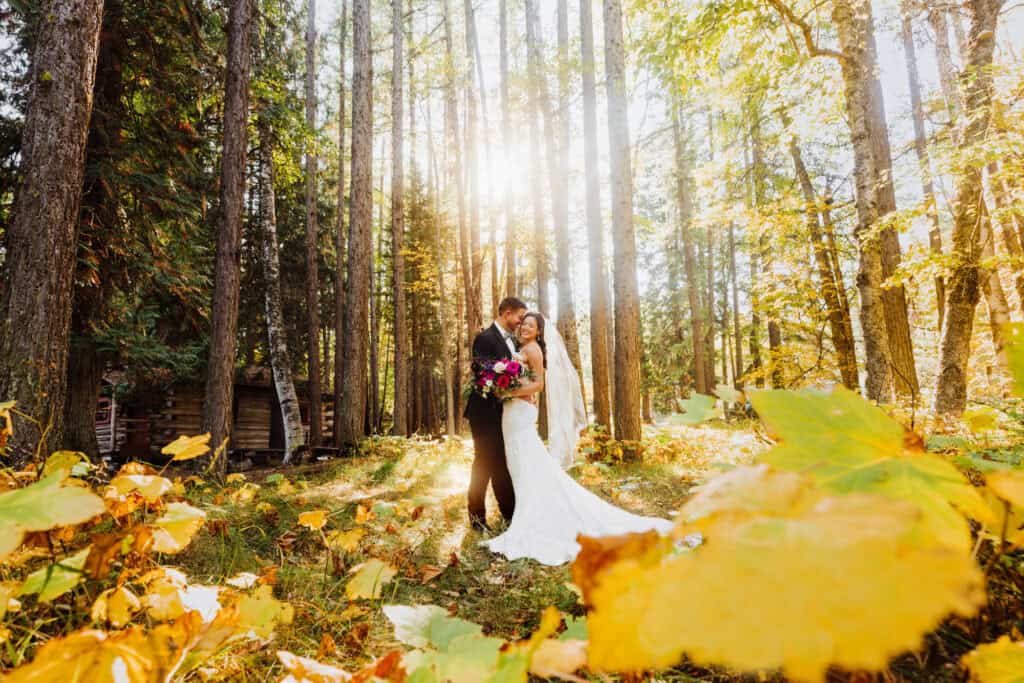 A fall wedding in Glacier