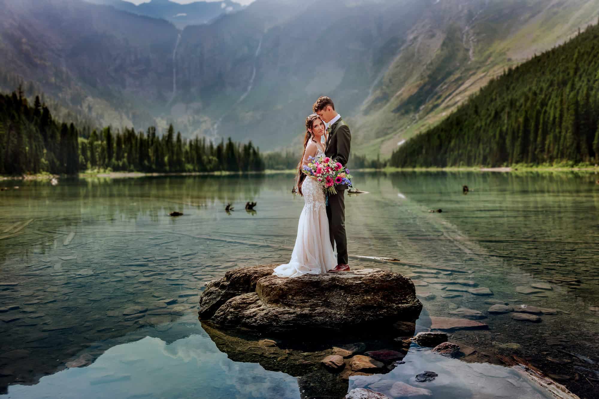 Elope in Montana at Glacier National Park
