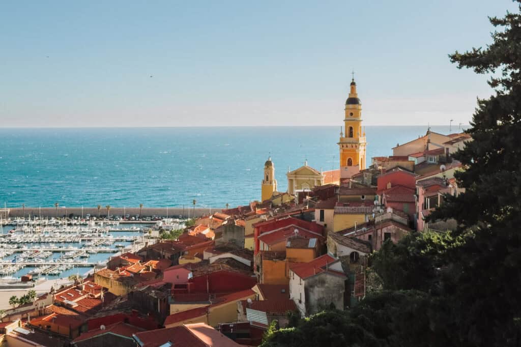 Menton, a great day trip from Nice, in December