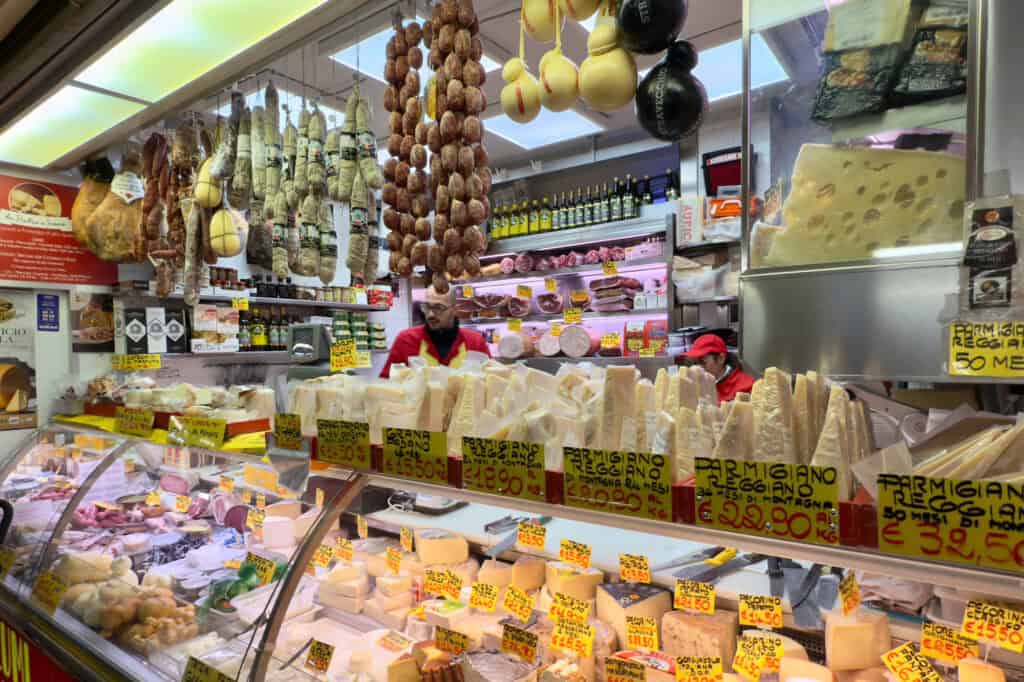 A market in Ventimiglia, Italy
