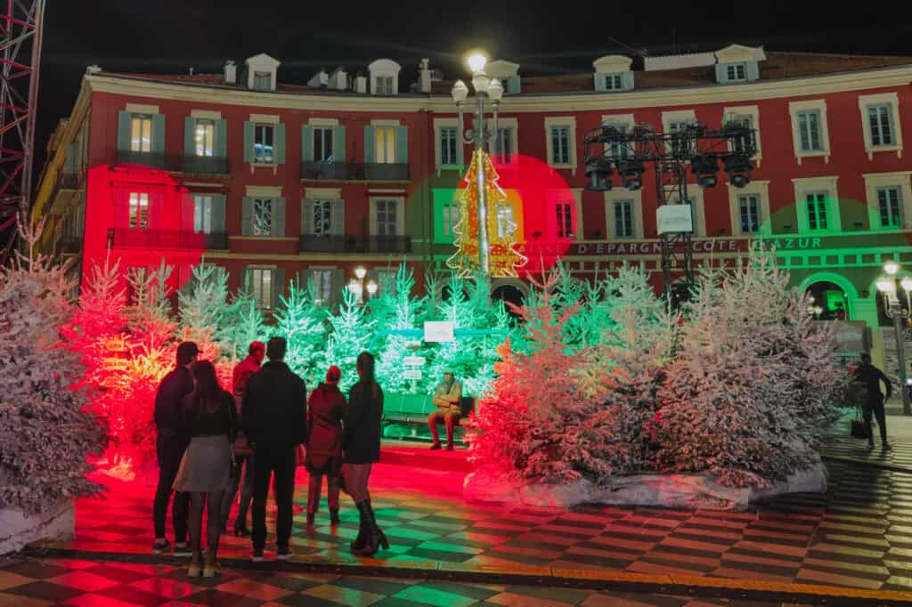 Nice Marche de Noel (Christmas Market) in December