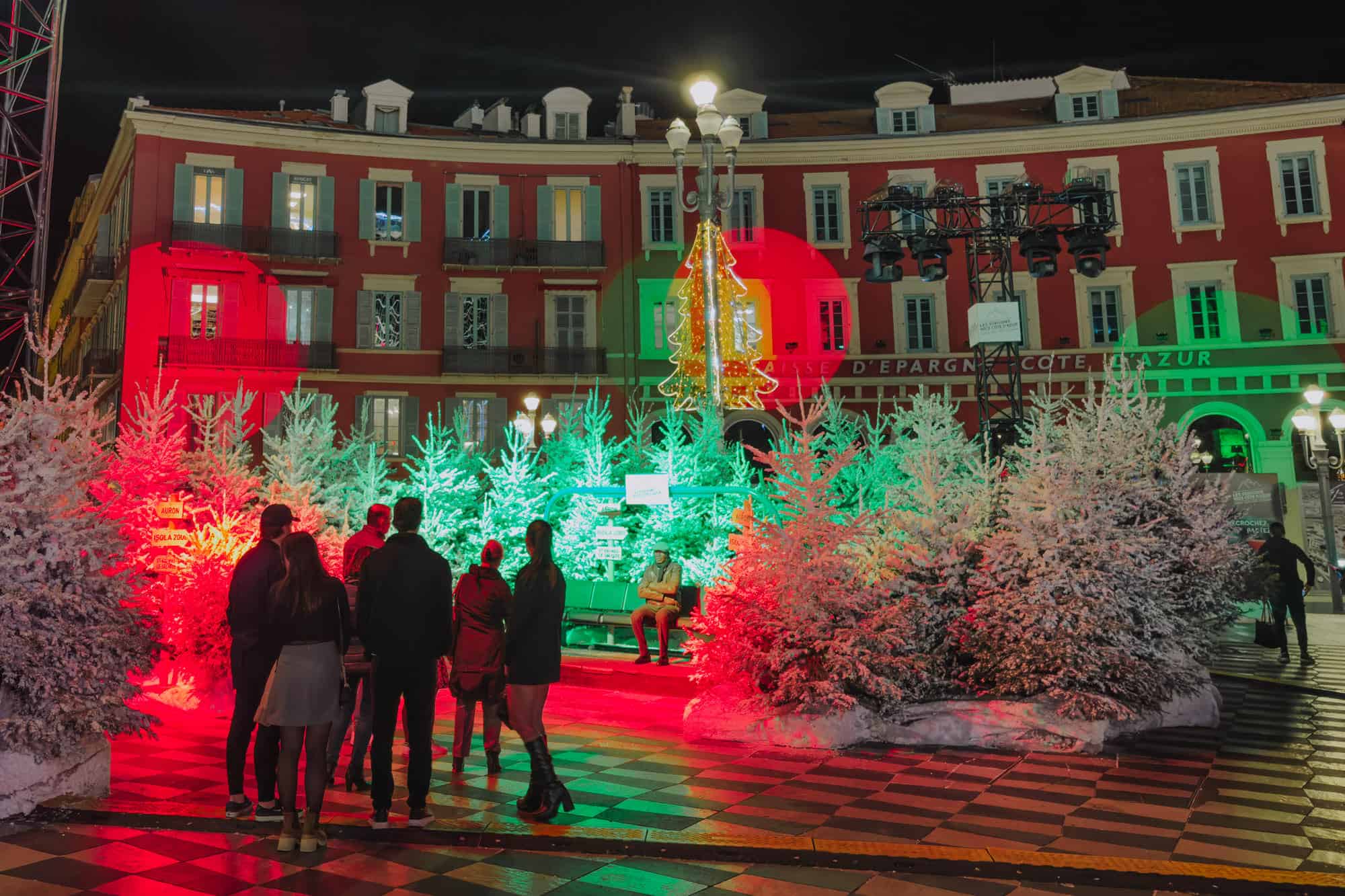 Nice Marche de Noel (Christmas Market) in December