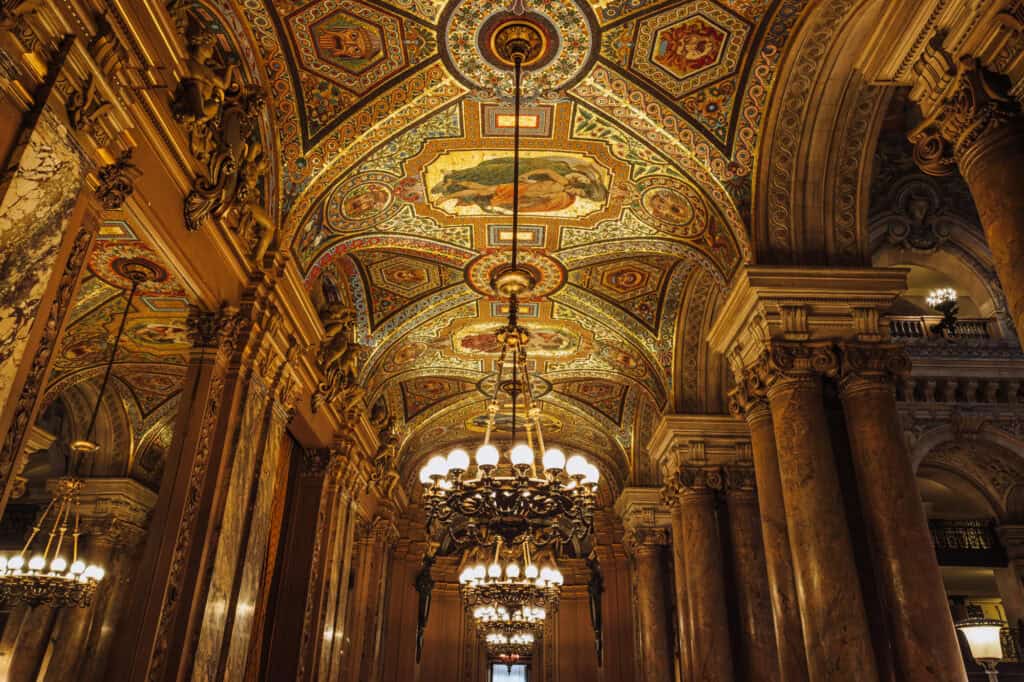 Palais Garnier (Opera House) at Christmas