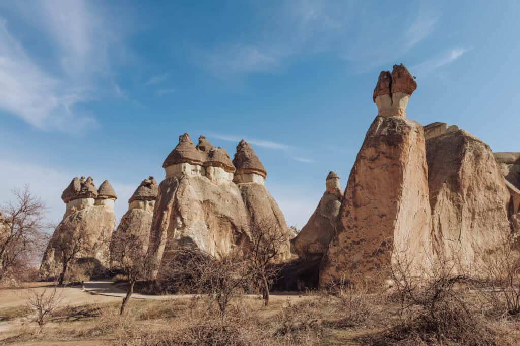 Pasabag, one of the sites to see fairy chimneys in cappadocia