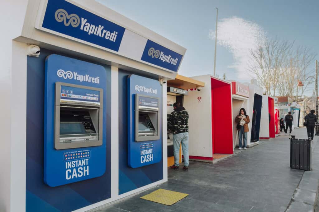 ATMs in Turkey