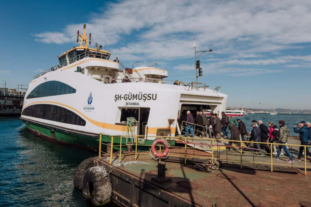 It's easy to take a ferry around Istanbul and to the Princes' Islands